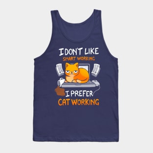 Cat Working Tank Top